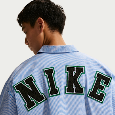 Nike Life Men's Short-Sleeve Button-Down Top. Nike JP